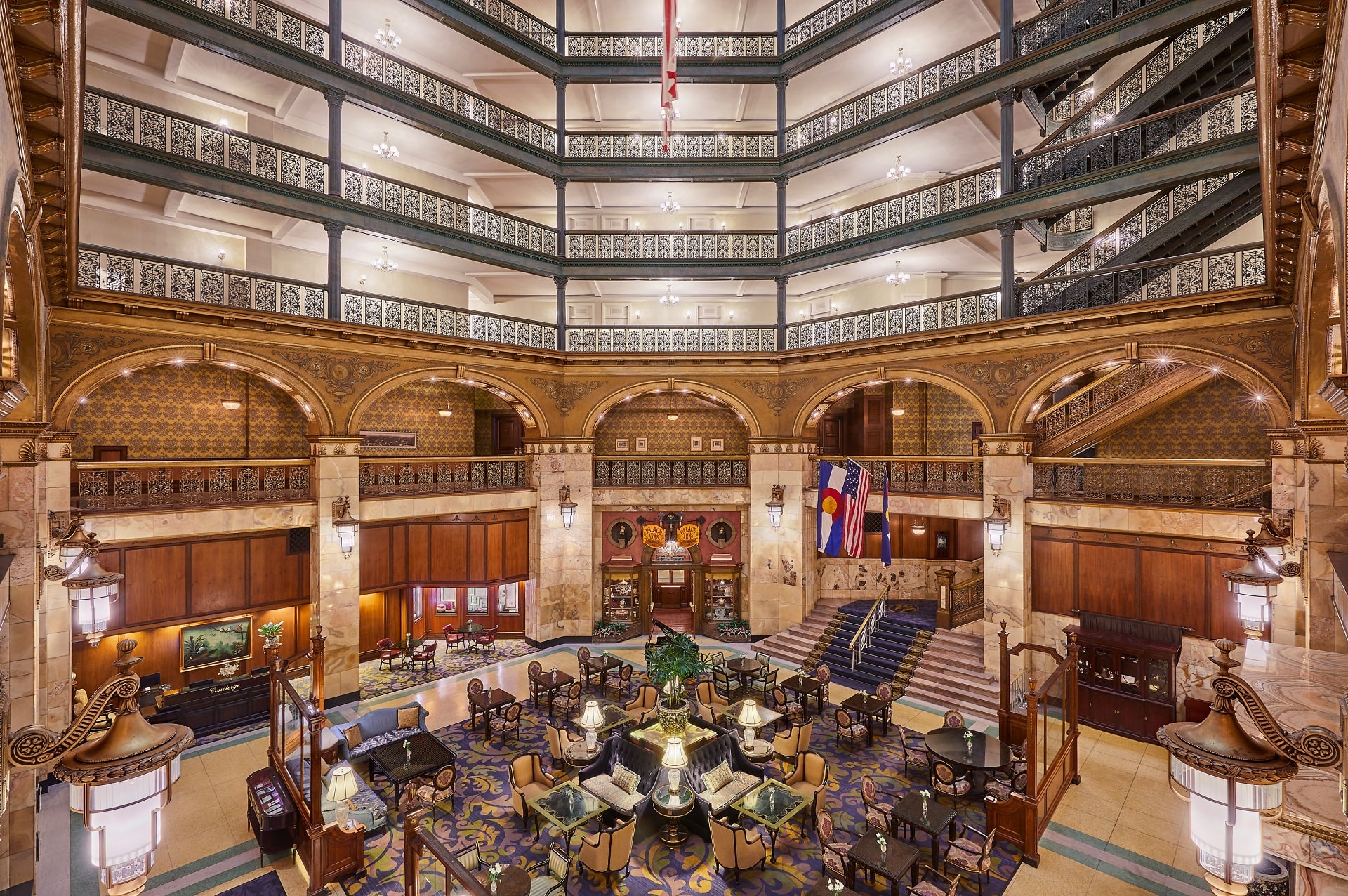 Group Dining In Denver Colorado The Brown Palace